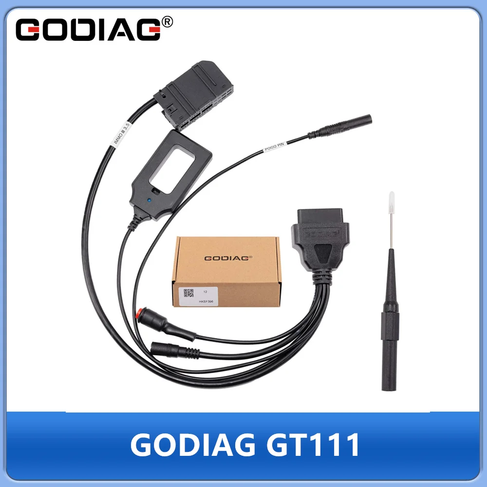 GODIAG GT111 per VW/Skoda/Seat CAN-Bus 3a e 3,5a generazione Cruscotto IMMO Cavo della piattaforma di prova corrispondente chiave per leggere e scrivere