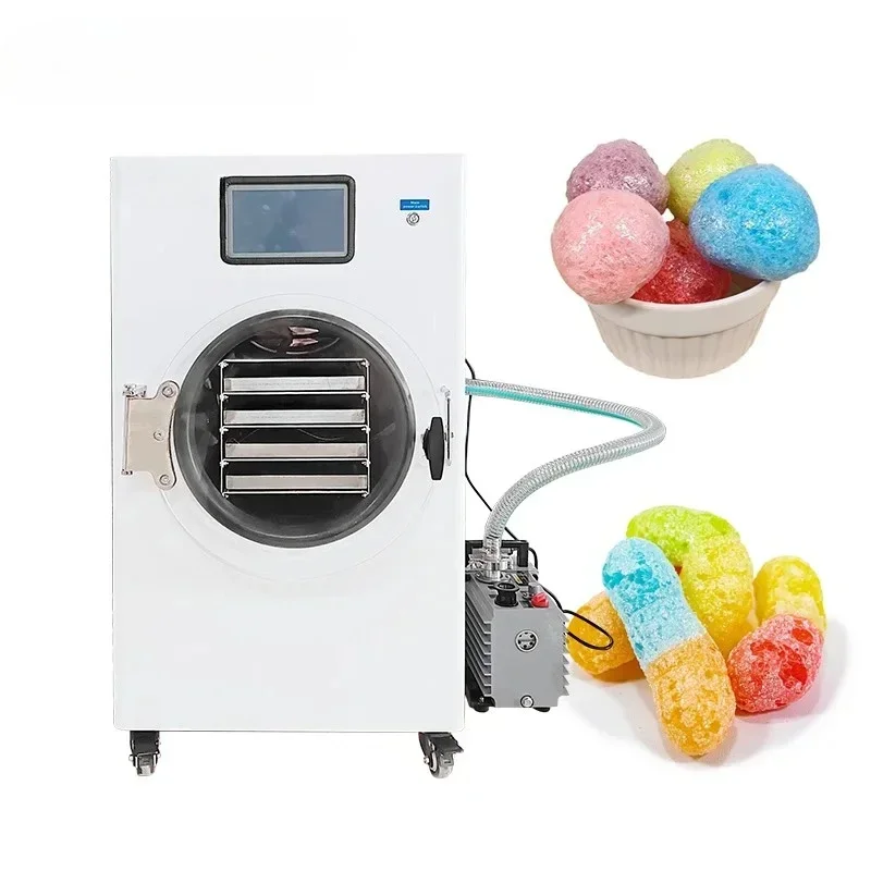 Home use 6kg 8kg vacuum freeze dried candy dryer machine hot sale in Germany