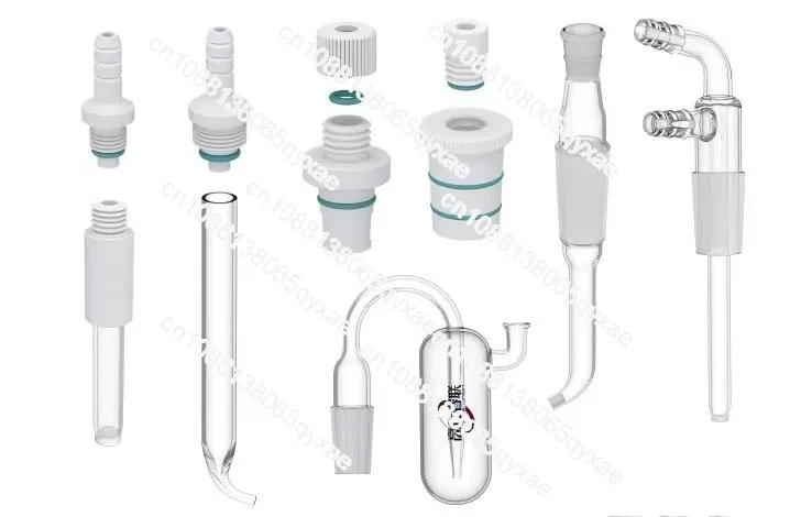 Laboratory electrolytic cell accessories F type, inlet and outlet trachea/salt bridge/liquid seal/14 #/19 #plug