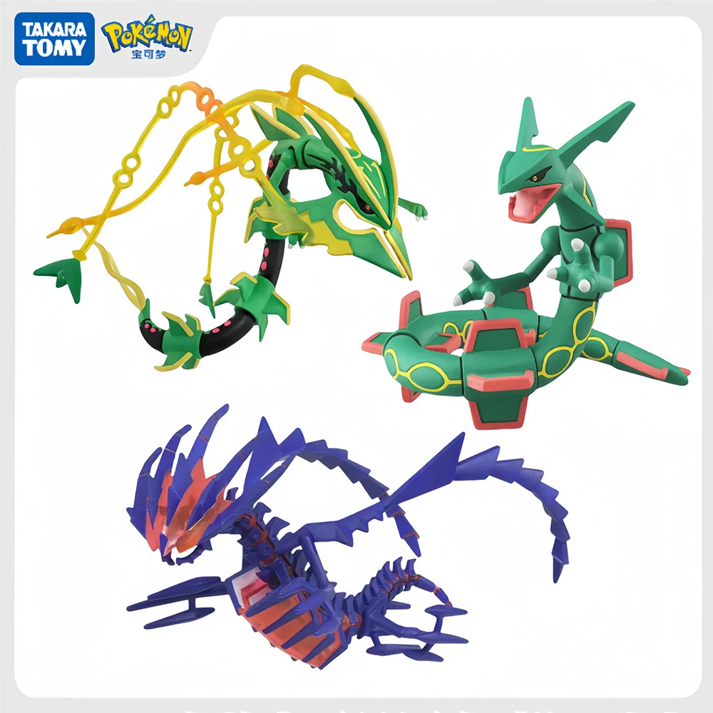 Pokemon Action Fugure Lunala Zamazen Miraido Ho-Oh Zacian Lugia Anime Model Toy for Kids Birthday Gift Party Home Car Decoration