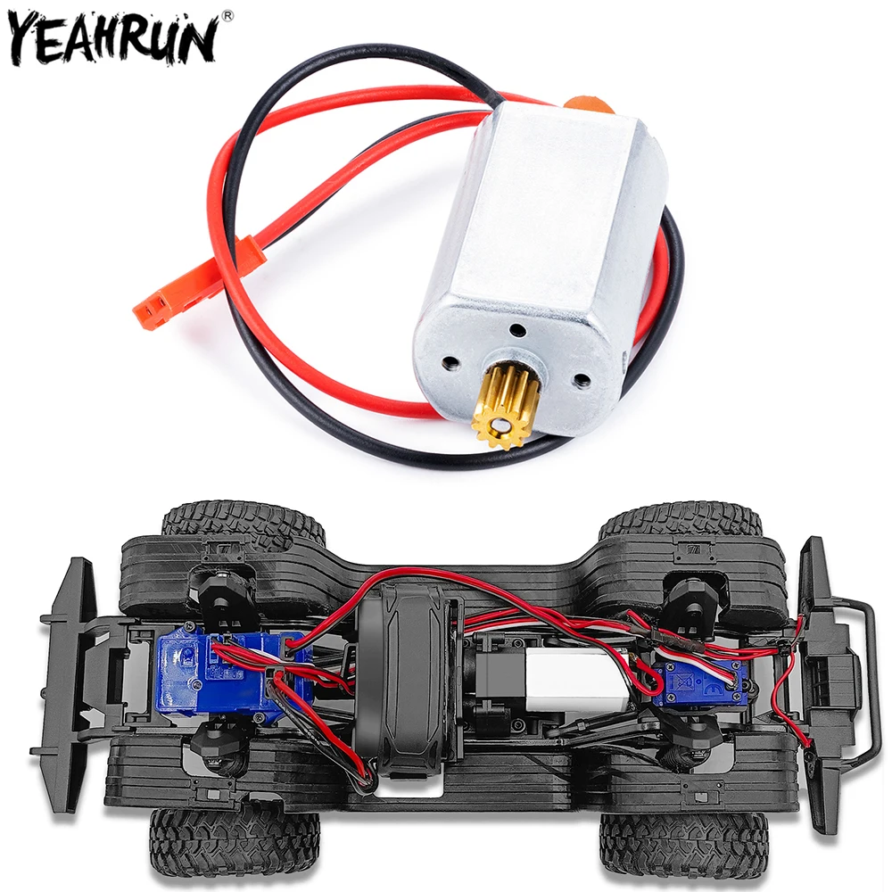 

YEAHRUN 18000RPM 20500RPM 7.4V Transmission Motor For 1/18 TRX-4M Defender Bronco K10 RC Crawler Car Upgrade Parts