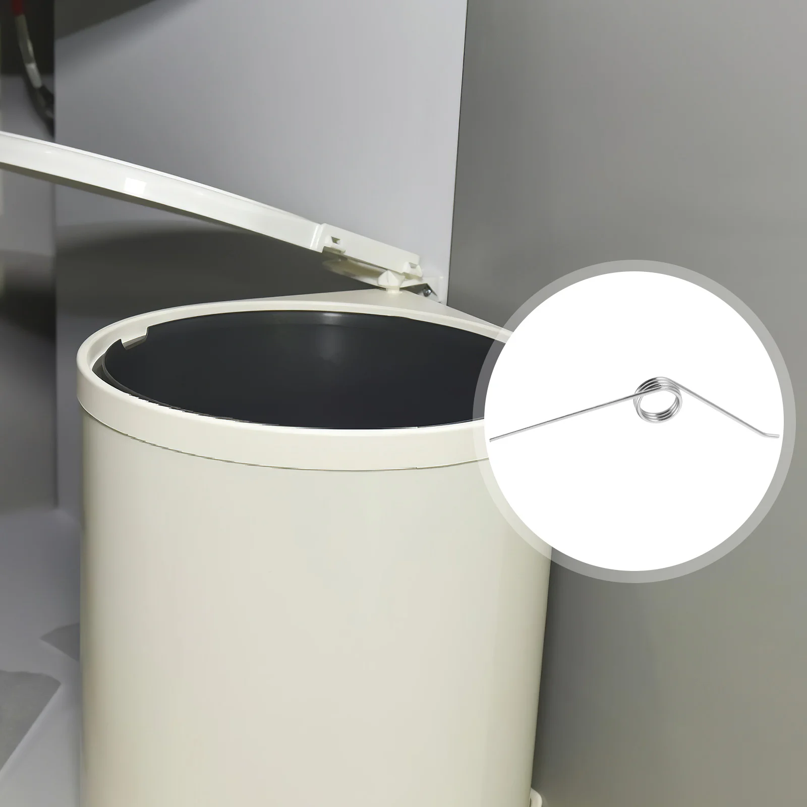 

24pcs Trash Can Lid Springs Torsion Spring Replacement Heavy Duty Wire Garbage Bin Accessories Humid Resistant Closure