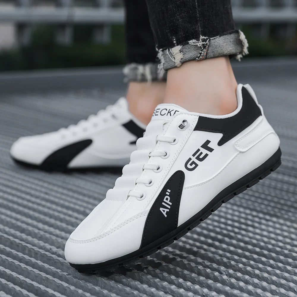 New Men\'s Shoes Brand Male Sneakers Outdoor Comfortable Falt Walking Shoes 2025 Fashion Lightweight Trainers Student Footwear