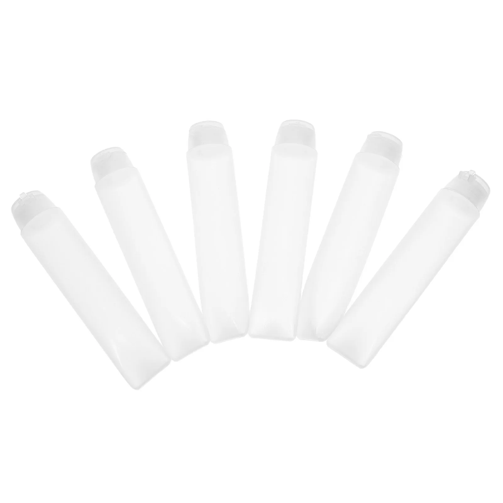 

6pcs Silicone Dispensers Leakproof Makeup Travel Sub Bottles Lightweight Gel Holders 50Ml Emulsion Bottles Durable