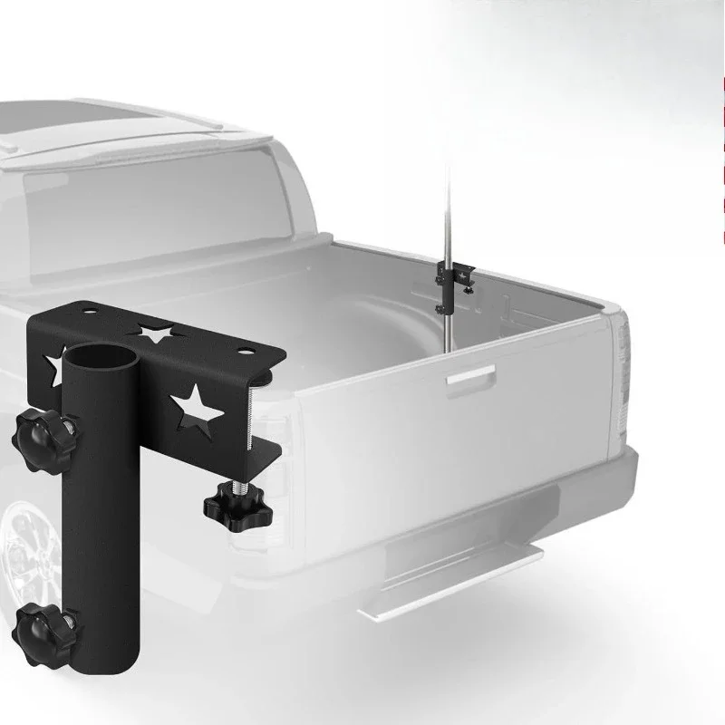 

Non-drilling side flagpole bracket Suitable for truck pickup Heavy duty flagpole bracket Suitable for 3.6cm2