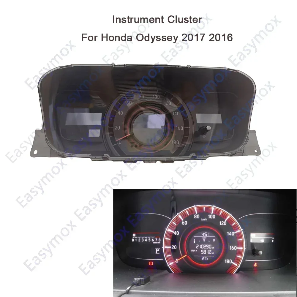 

Instrument Cluster for 2016 2017 Honda Odyssey Petrol Dashboard Speedometer Tachometer 78100T6A912 Digital Screen