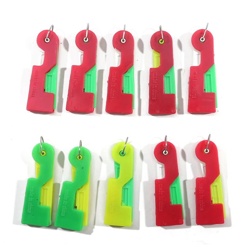 10Pcs Easy Automatic Needle Threader Elderly Guide Needlework Accessory DIY Home Hand Machine Sewing Tools