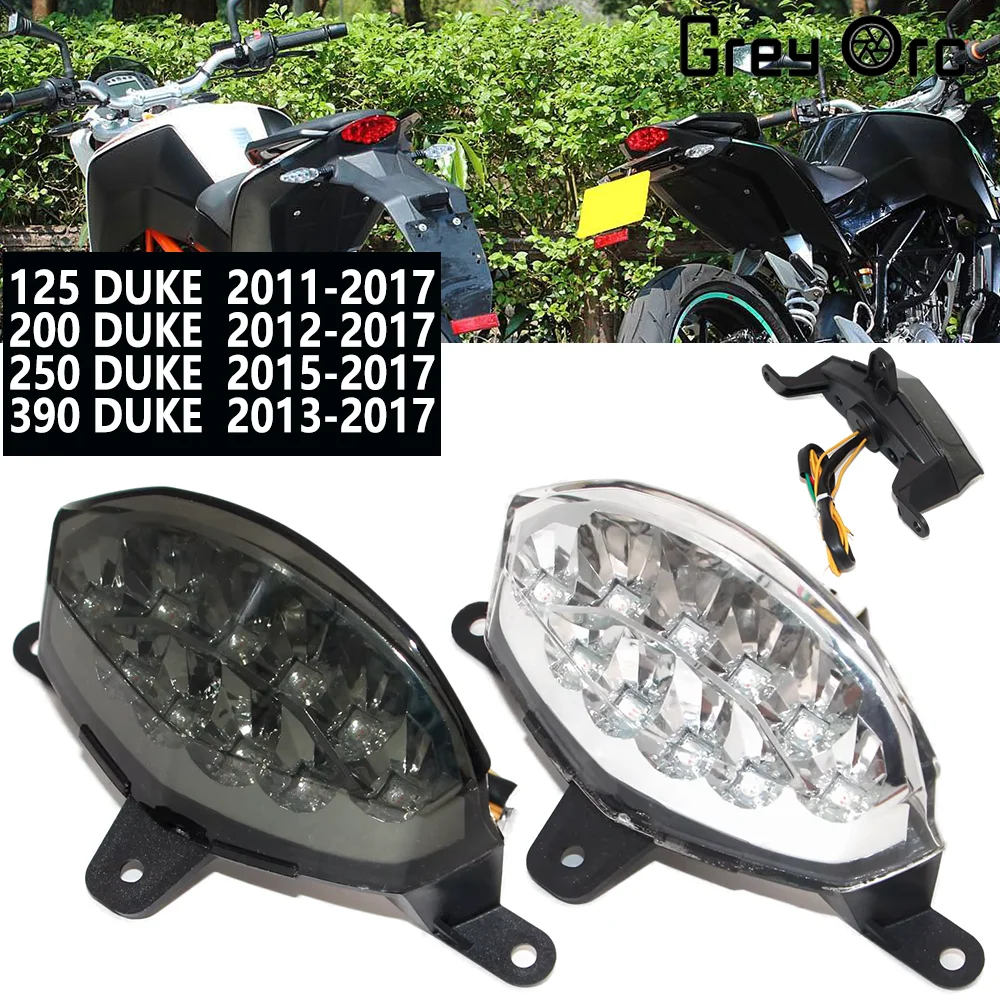 Motorcycle LED Taillight Brake Turn Signal Integration For KTM 125 DUKE 2011-2017 200 DUKE 2012-2017 390 DUKE 2013-2017