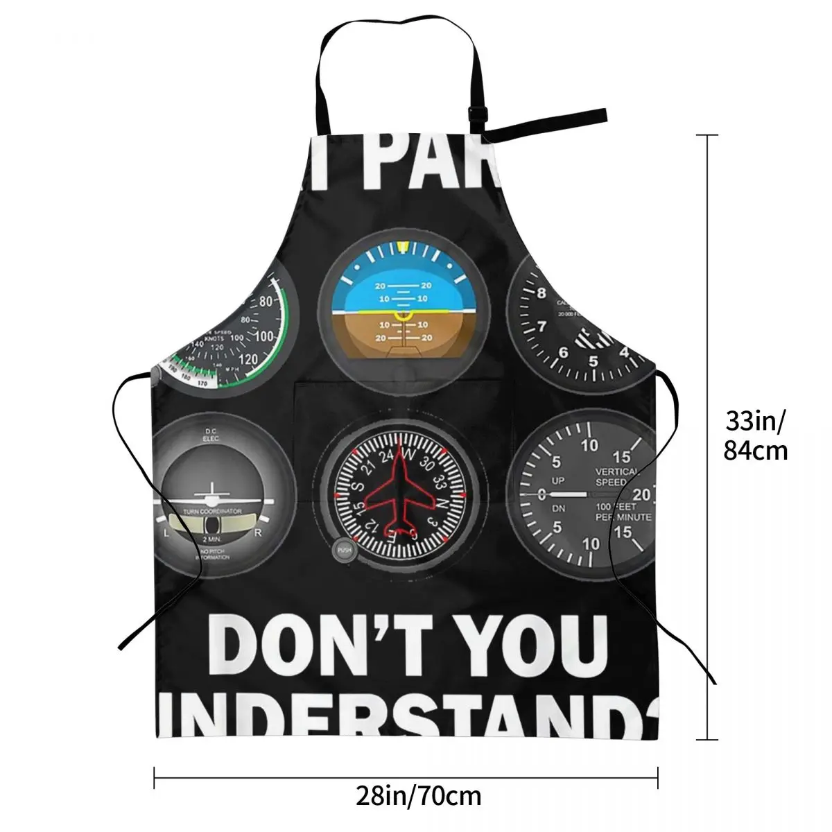 Pilot Gift Pilot Airplane Stuff And Accessories Pilot Instruments Aprons Chef Cooking Cuisine Tablier Kitchen Cleaning Pinafore