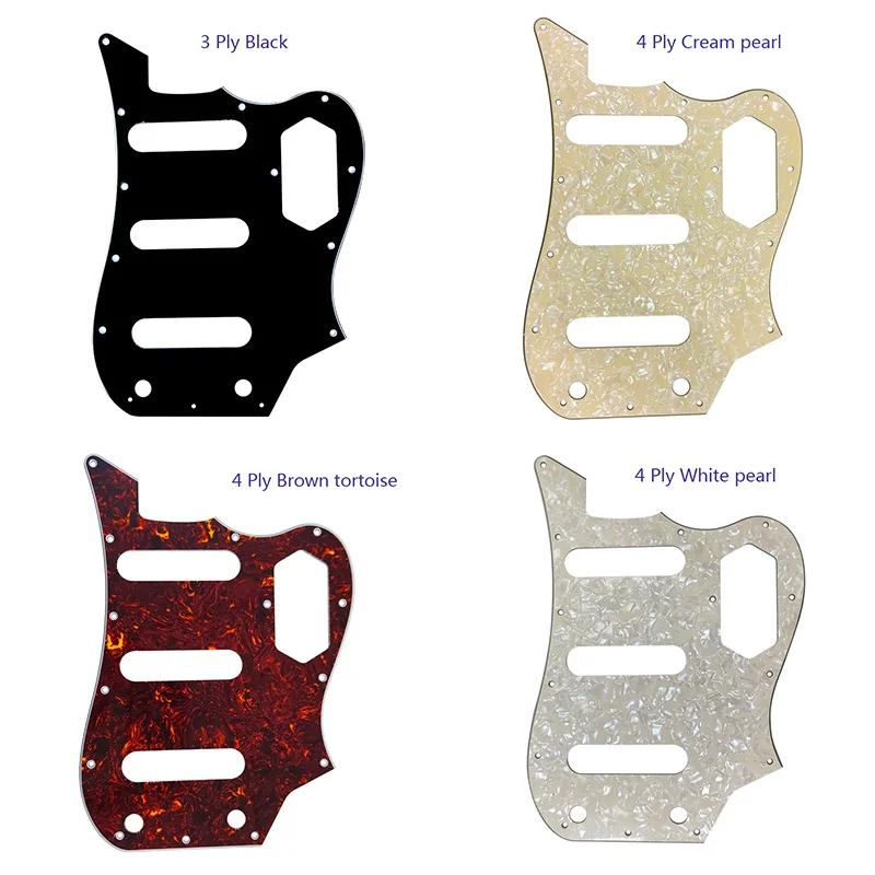 

5pcs Custom Parts - For US FD Bass VI Guitar Pickguard Scratch Plate Multi color selection