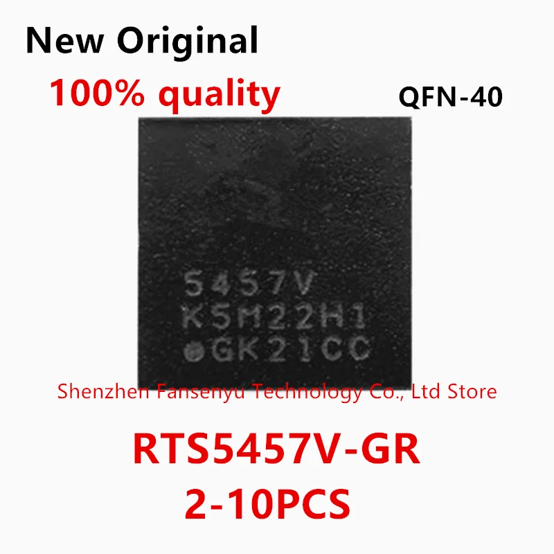 

(2-10pcs)100% New RTS5457V-GR RTS5457V RT5457V 5457V QFN-40 Chipset