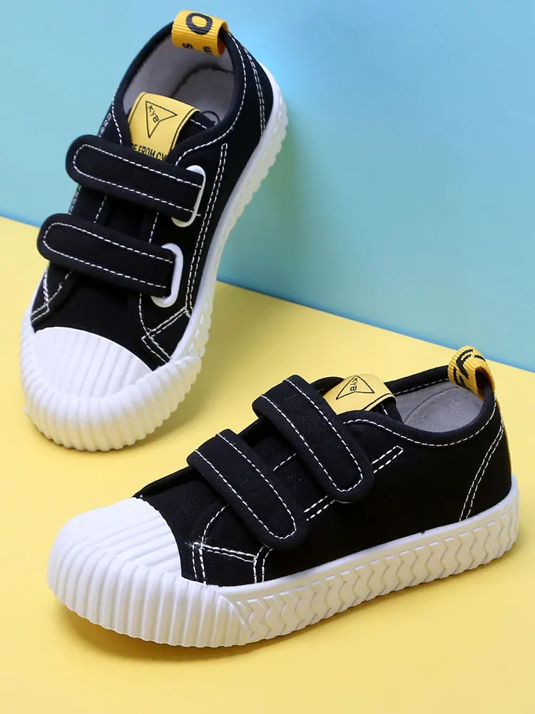 Children\'s Canvas Shoes Boys and Girls Baby White Shoes Spring Casual Shoes Students Soft Bottom Biscuit Shoes Kids Shoes