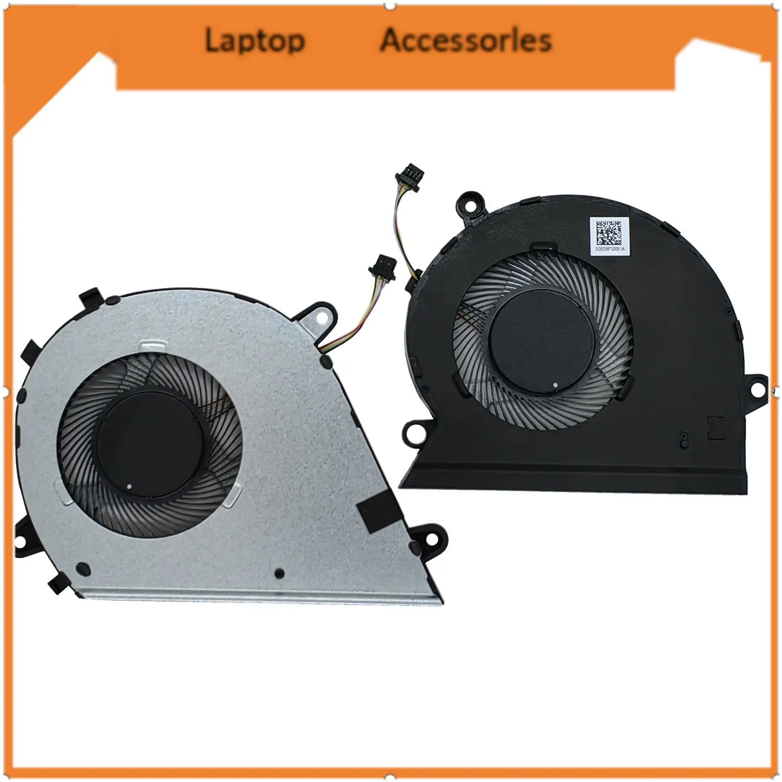 HJ  CPU+GPU Cooling Fan for ASUS Mars15 VX60 VX60GT VivoBook K571 K571GT-EB76 DFS2000054M0T FMOG DFS2000054LOT FMOF Fan