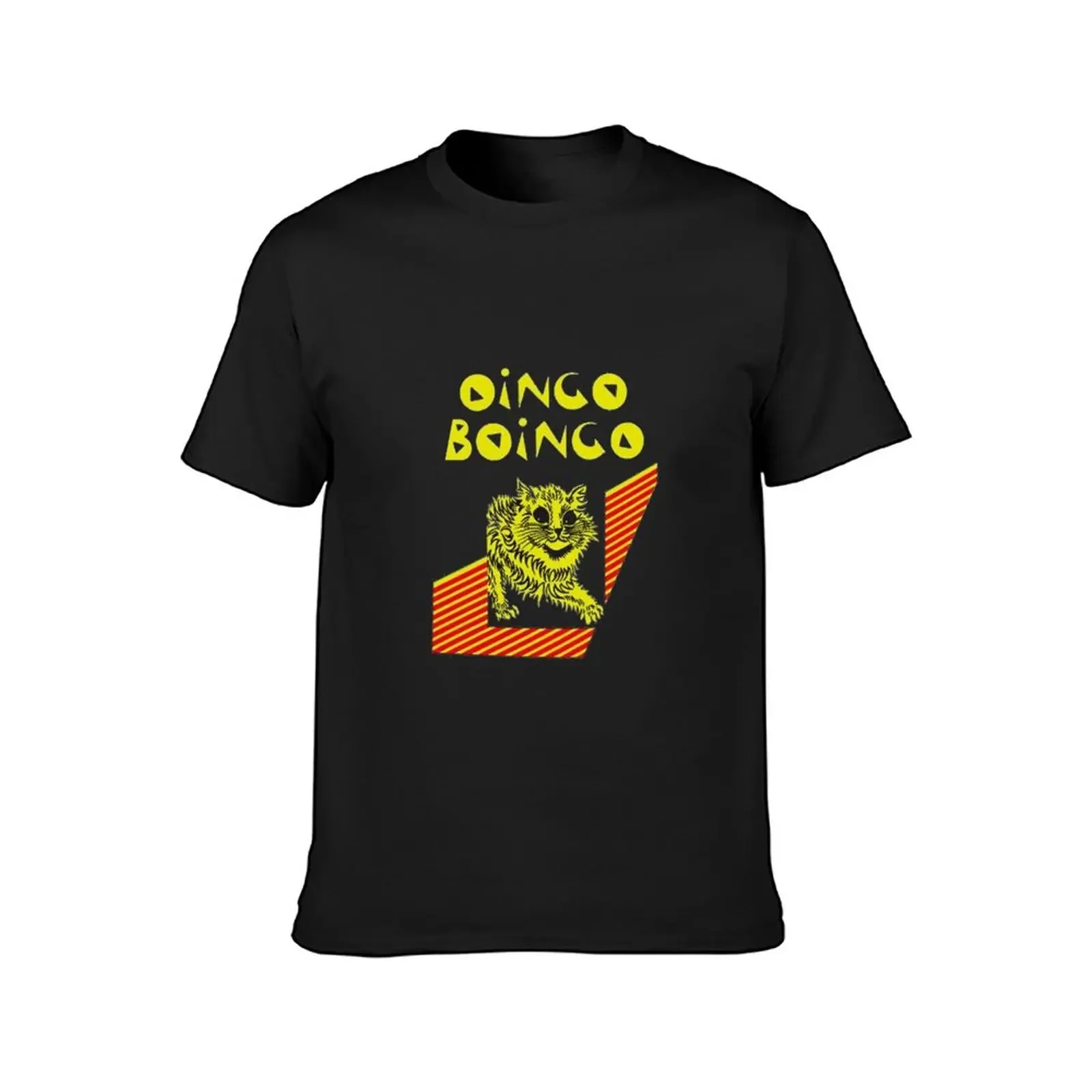 oingo boingo design T-Shirt korean fashion vintage mens champion t shirts