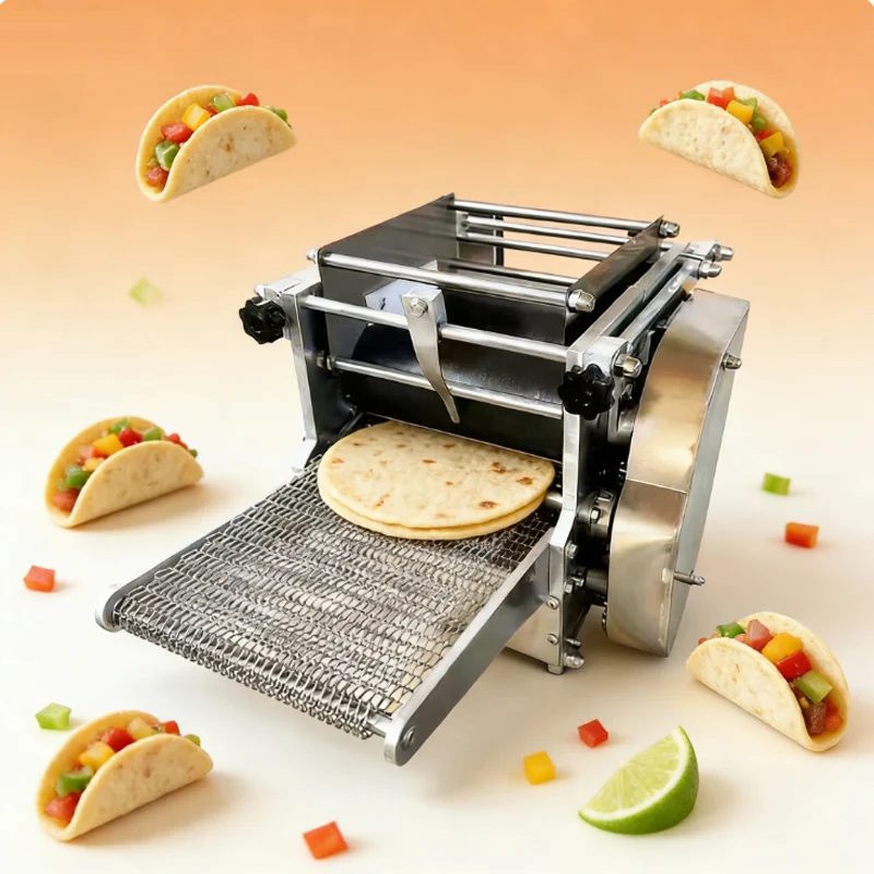 110V 220V Commercial Automatic Mini Mille Crepe Wrapper Cake Machine Durian Thousand Layer Spring Roll Pancake Making Maker