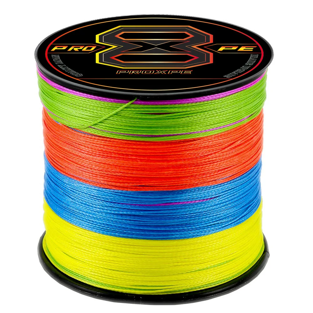 

PROXPE 300M 500M 1000M 8 Strands Fishing Line 20-80LB Japan PE Line for Freshwater Saltwater Fishing Accessories Carp Pesca