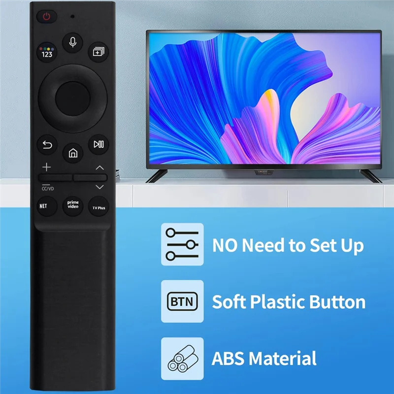 AA60-substituir BN59-01357A controle remoto solar forsamsung 2021 voz energia solar tv controle remoto tm2180e qn9 qn8 qn7 n43ls03aafxza