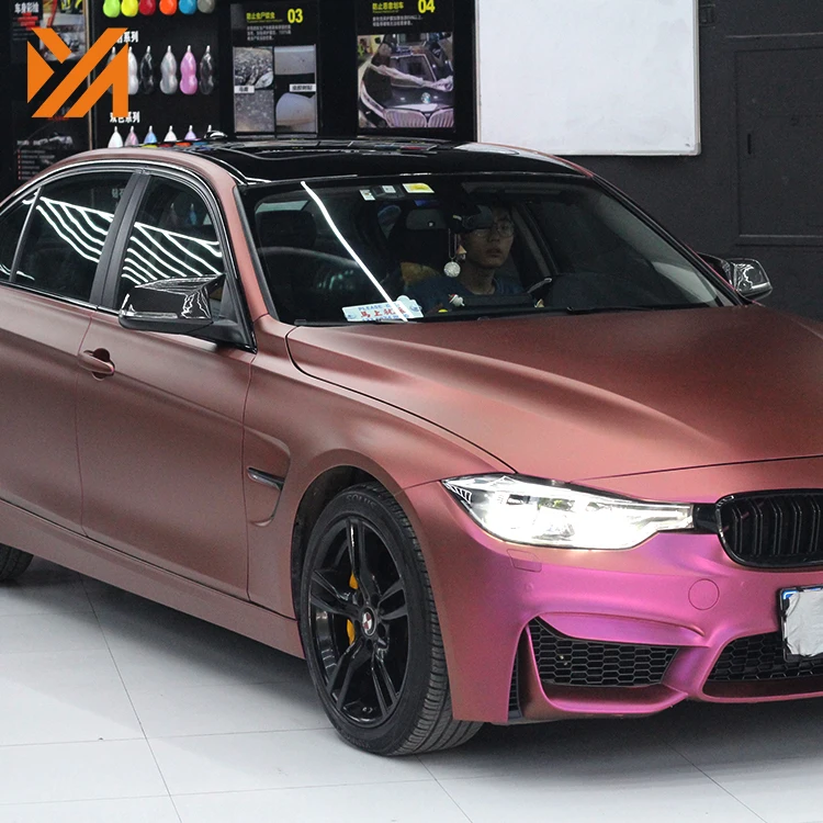 Hot Sale Custom Colored Matte Metallic Pvc Material Protection Film for Cars Wrapping Vinyl