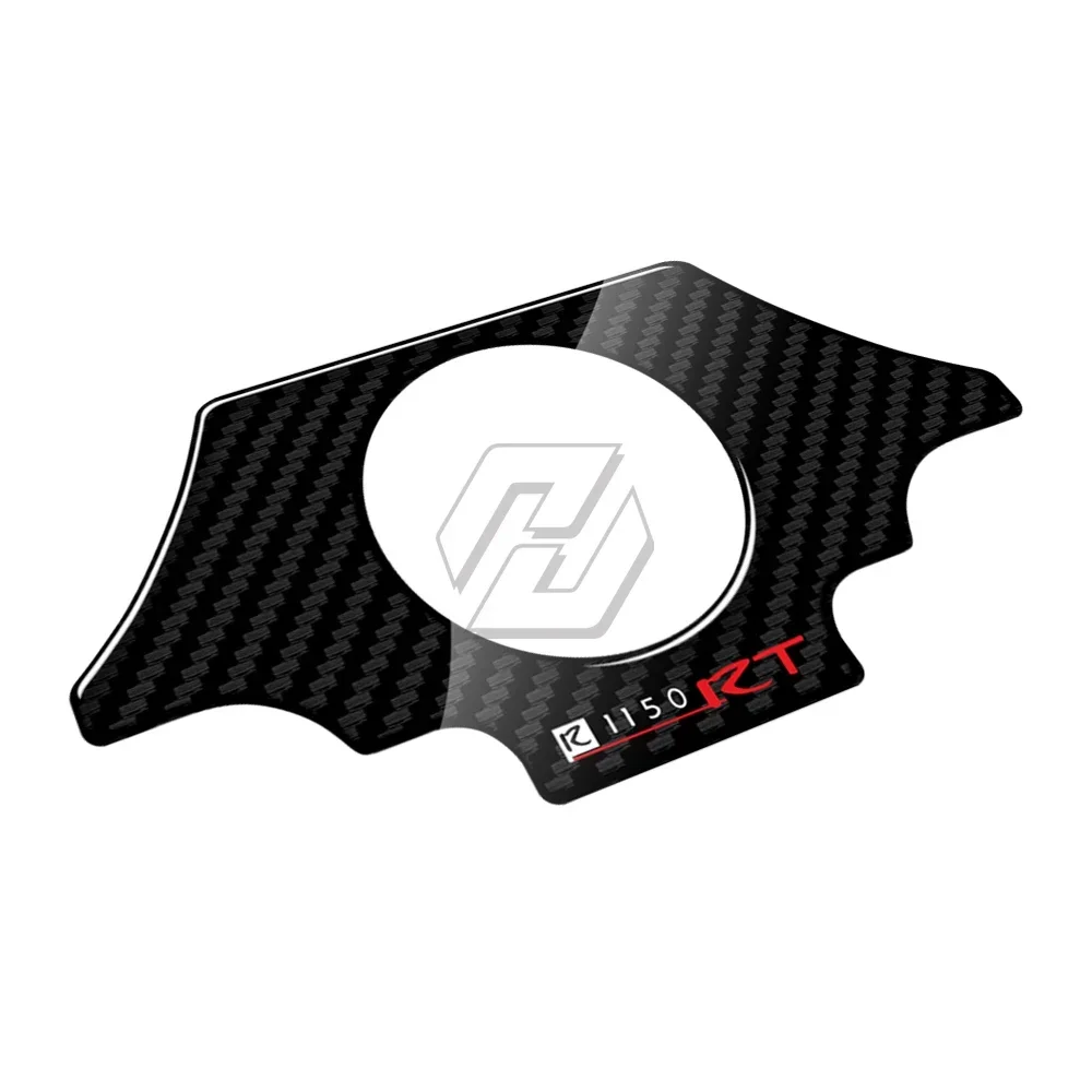 For BMW Motorrad R1150R 2001-2005 3D Carbon-look Upper Triple Yoke Defender