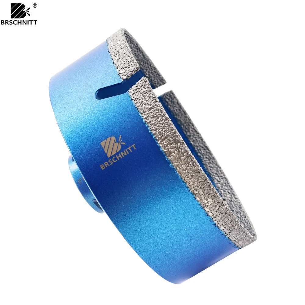 

BRSCHNITT 1Pc Drilling Bit for Ceramic Porcelain Tile Granite Marble Stone 110-150mm Hole Saw Drill Tile Drill Bit M14