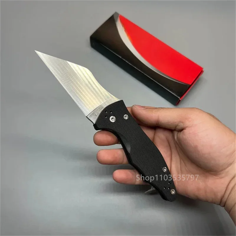 C85 Wharncliffe 8Cr13Mov Folding Blade Knife G10 Handle Tactical Survival Pocket Flipper Assisted Opening EDC Hunter Knives