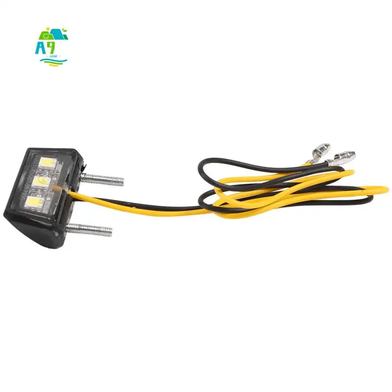 

A09E-Декоративный светодиодный задний фонарь для мотоцикла, подсветка номерного знака для Honda Kawasaki Yamaha Suzuki