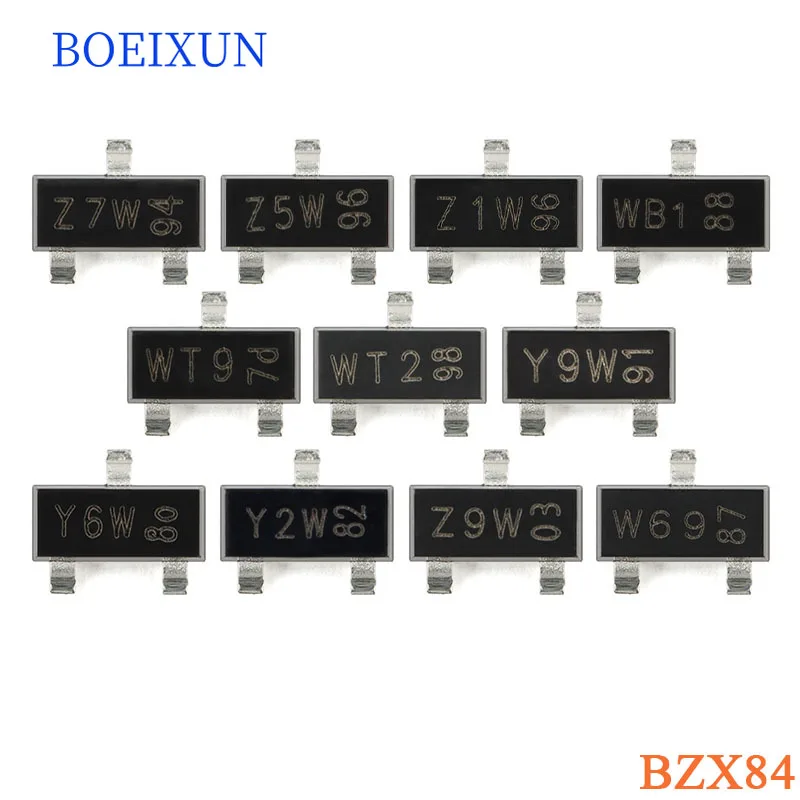 50Pcs BZX84-C18 BZX…