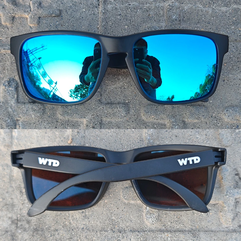 WTD Fashion Polarized Sunglasses Men Women UV400 Protection Outdoor Sport Eyewear Fishing Cycling Running Driving Travel Glasses