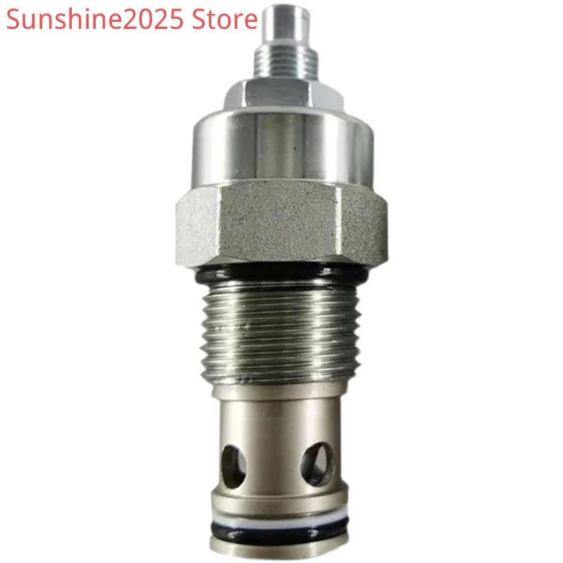 Throttle Valve Hydraulic LNV-12 Bidirectional Shut-off Valve LF-12 Flow Adjustment Thread Speed Control Valve Manual Adjustable