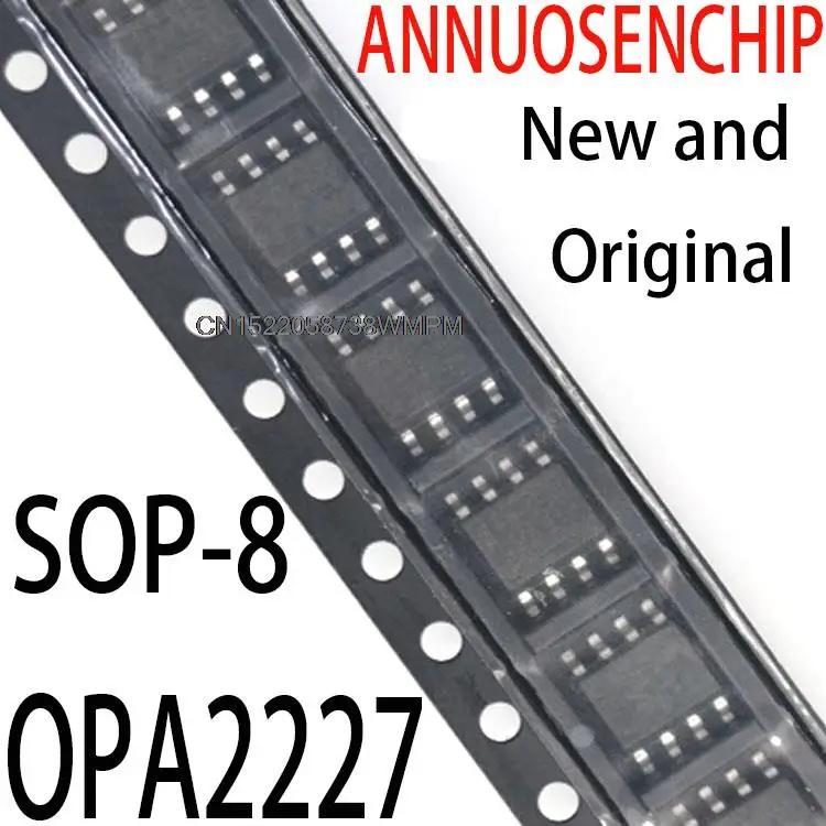 10PCS OPA2227U OPA2227UA K SOP-8 High precision, low noise operational amplifier  OPA2227