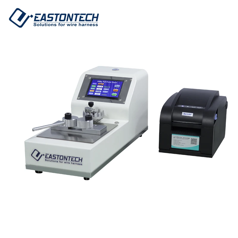 Automatic Terminal Pull Force Horizontal Pulling Force Testing Equipment Stand for Wire Harness Terminal Tension Tester +Printer