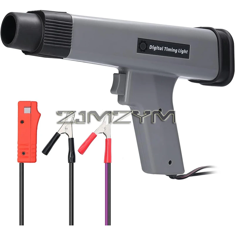 12V Digital Display Ignition Timing Light Gun Car Motorcycle Engine Strobe Lamp Detector Machine Auto Diagnostic Repair Tools