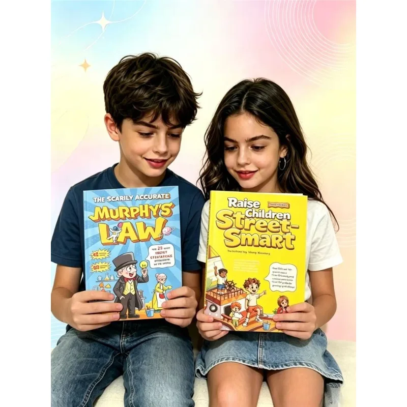 Murphy's Law Learning Book for Kids 8-12 Years Illustrated Fun Educational Concepts for Builds Resilience and A Growth Mindset