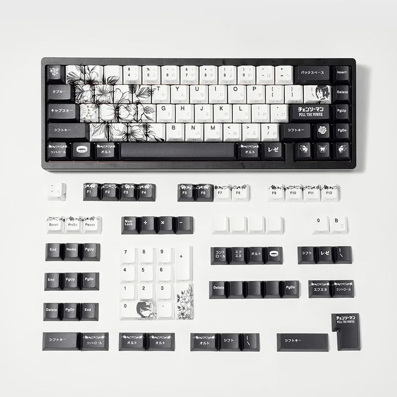 Reze キーキャップ チェーンソーマン テーマ アニメ PBT ダイサブ 123