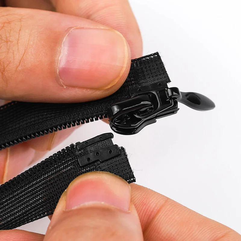 3 # السوستة غير مرئية Nylon بها بنفسك النايلون لفائف سستة 30-90 سنتيمتر للخياطة الحرفية الملابس وسادة وسادة خياط أداة مفتوحة نهاية سستة غير مرئية