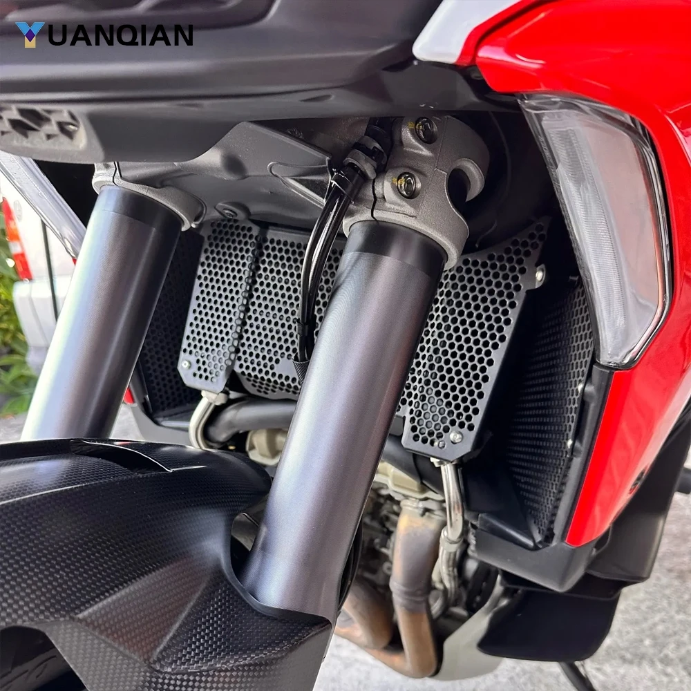 

Аксессуары для мотоциклов Ducati Multistrada V4 / S V4S 2021 2022 2023 2024, Защита радиатора, защитная крышка радиатора