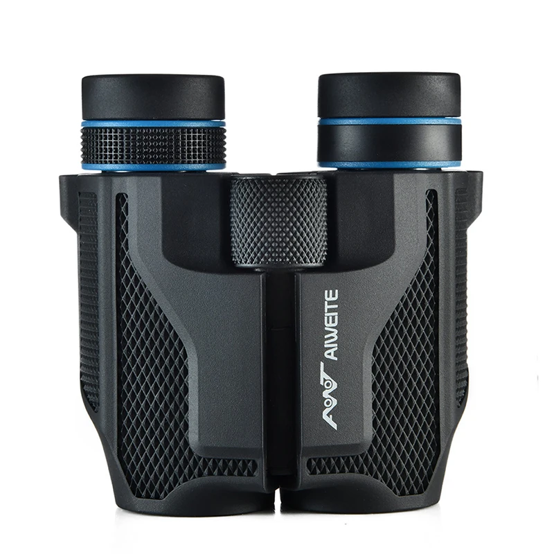 Telescópio binocular portátil, hd preto, impermeável, 12x25, ao ar livre, camping, caminhadas, caça