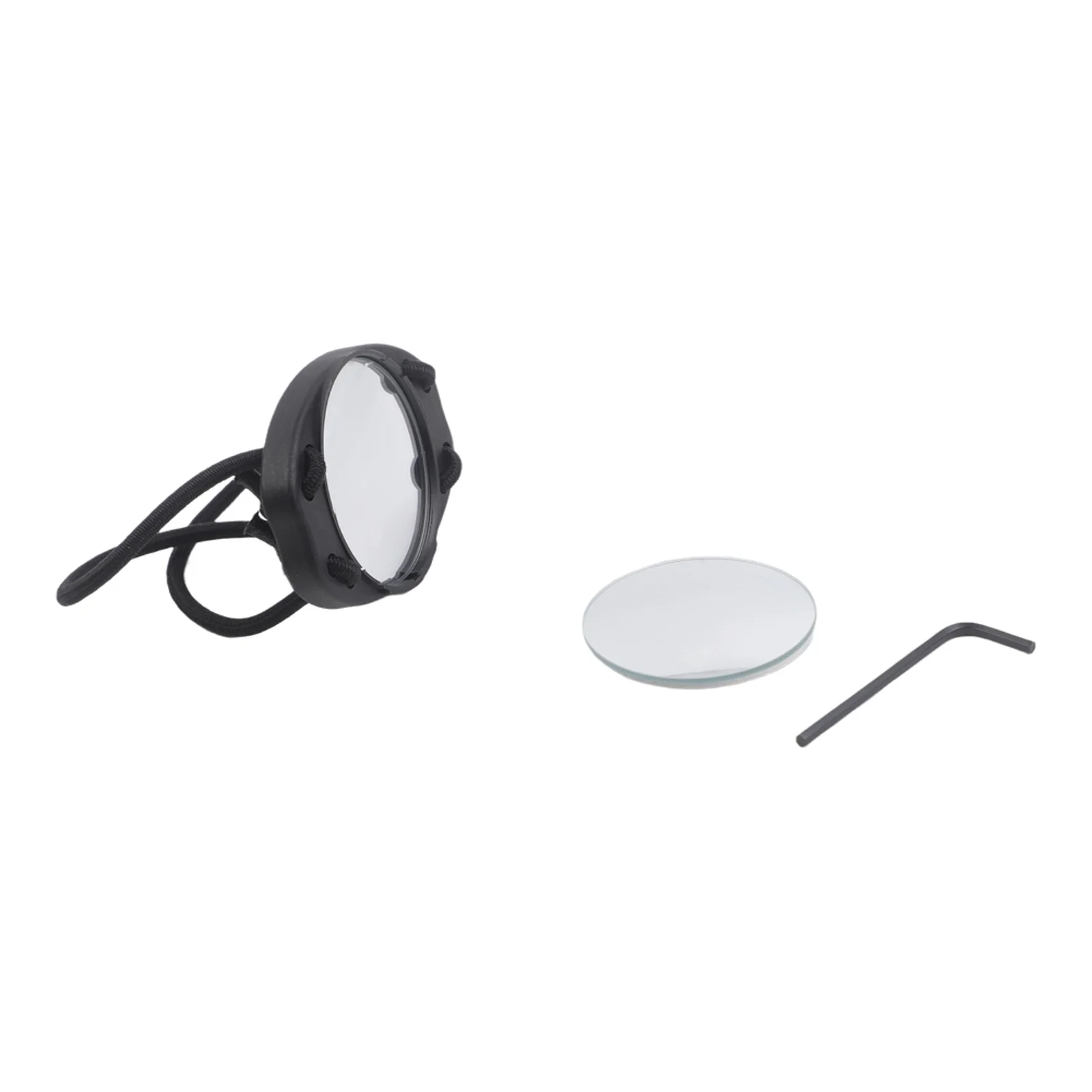 Scuba Diving Wrist Mirror for Observing Above Water Traffic and Nearby For Divers Without Head Rotation For Underwater