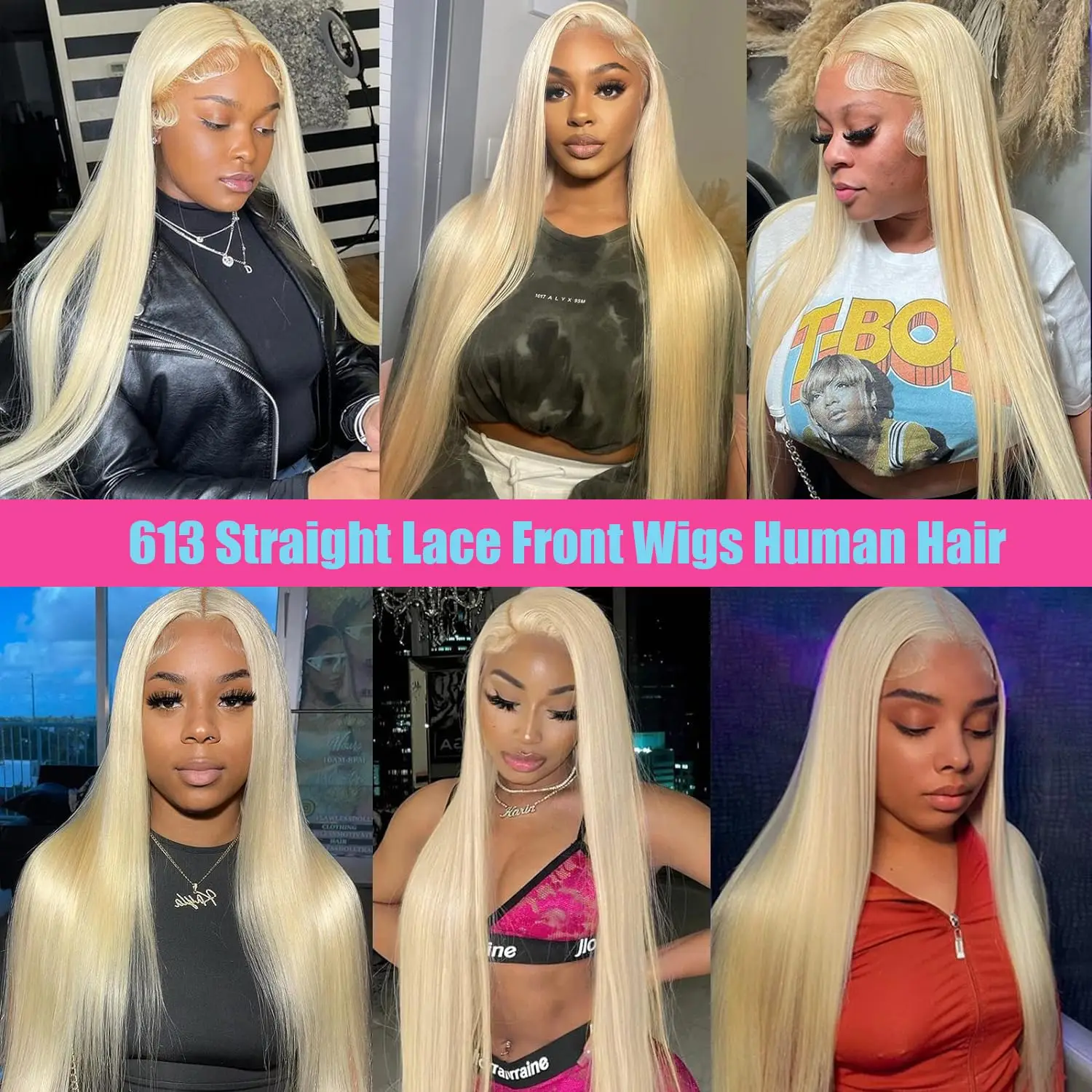 30 42 Inch 13x4 Straight 613 Blonde Lace Front Human Hair Wigs Transparent Remy Brazilian 13x6 Lace Frontal Wig Pre Plucked