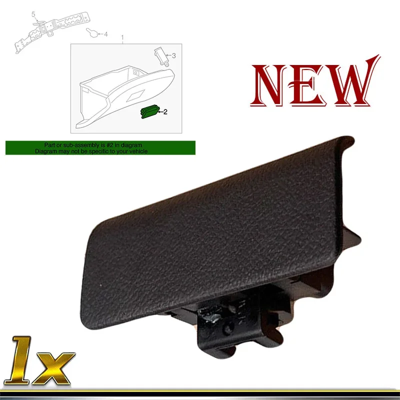 

For Chevrolet Glove Box Latch Glove Box Latch 42389792 95234956 Black Glove Box for Sonic 12-20 for Sonic 12-20