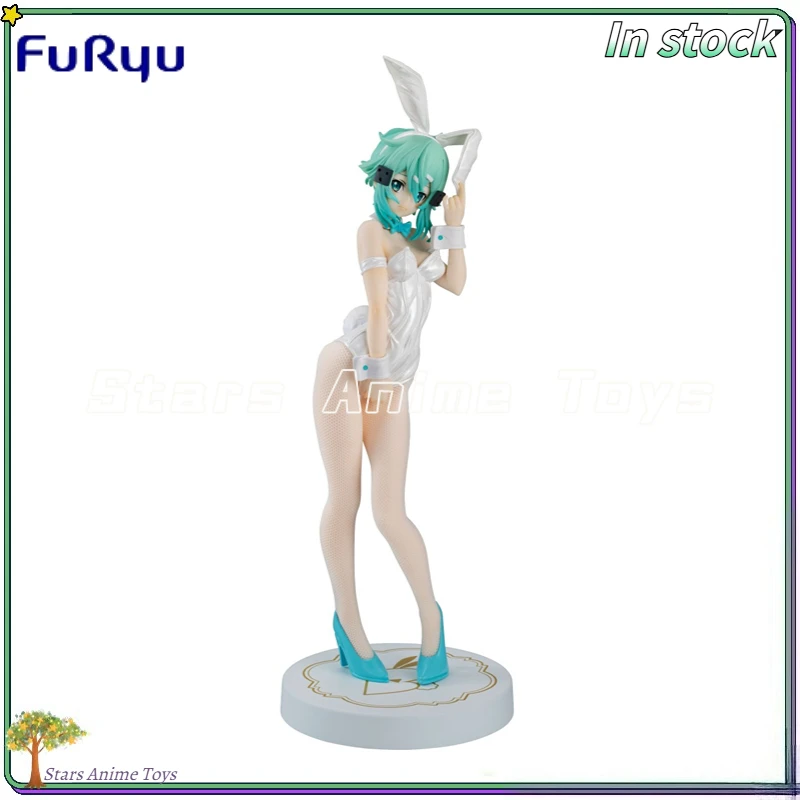

Оригинальная фигурка FuRyu BiCute Bunnies Sword Art Online Sinon White Rabbit Girl, аниме, коллекция моделей ручной работы