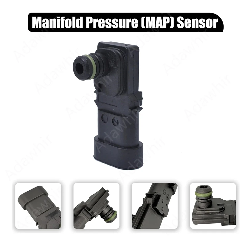 8200719629 7700101762 5WK96814 2508500Q0B Manifold Pressure MAP Sensor For Renault Megane Scenic Velsatis Laguna Duster