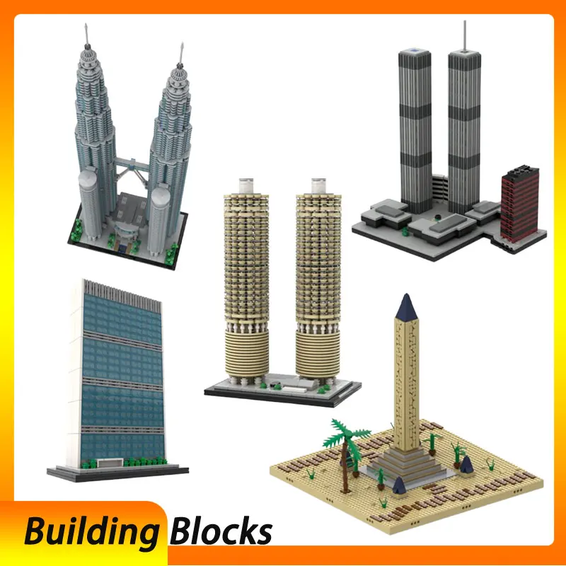 

Spot MOC-136651 157149 163303 177243 186051 Modern Architecture DIY Small Particle Assembly Building Blocks Puzzle Toy Model Gif