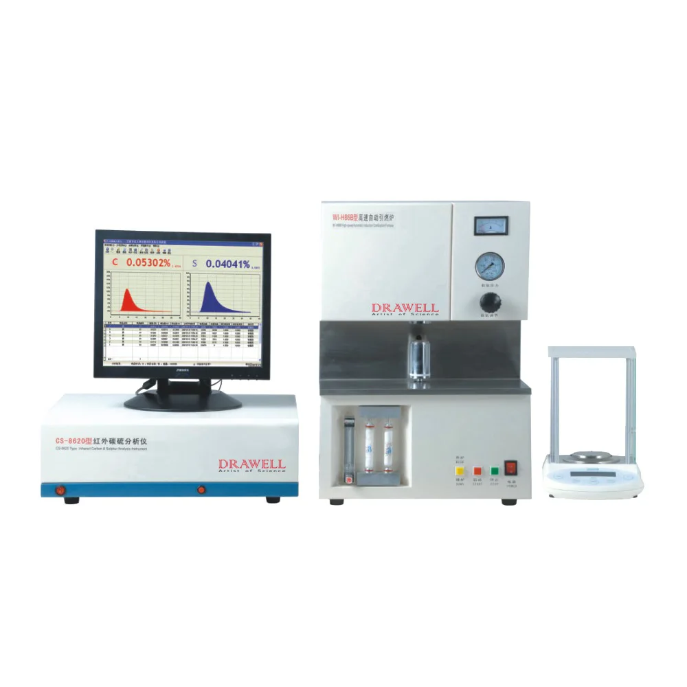 Lab Arc อินฟราเรดคาร์บอนและกำมะถัน Analyzer