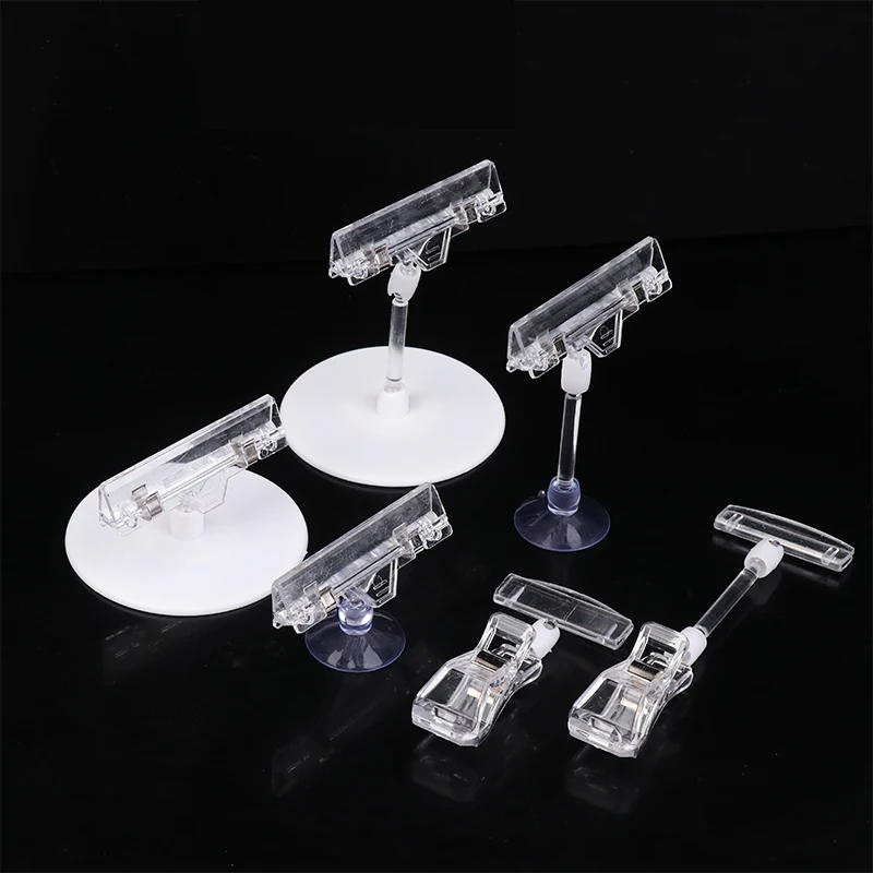 3/ Acryl-Preisanzeigehalter 2/5 Set für Supermarktwaren