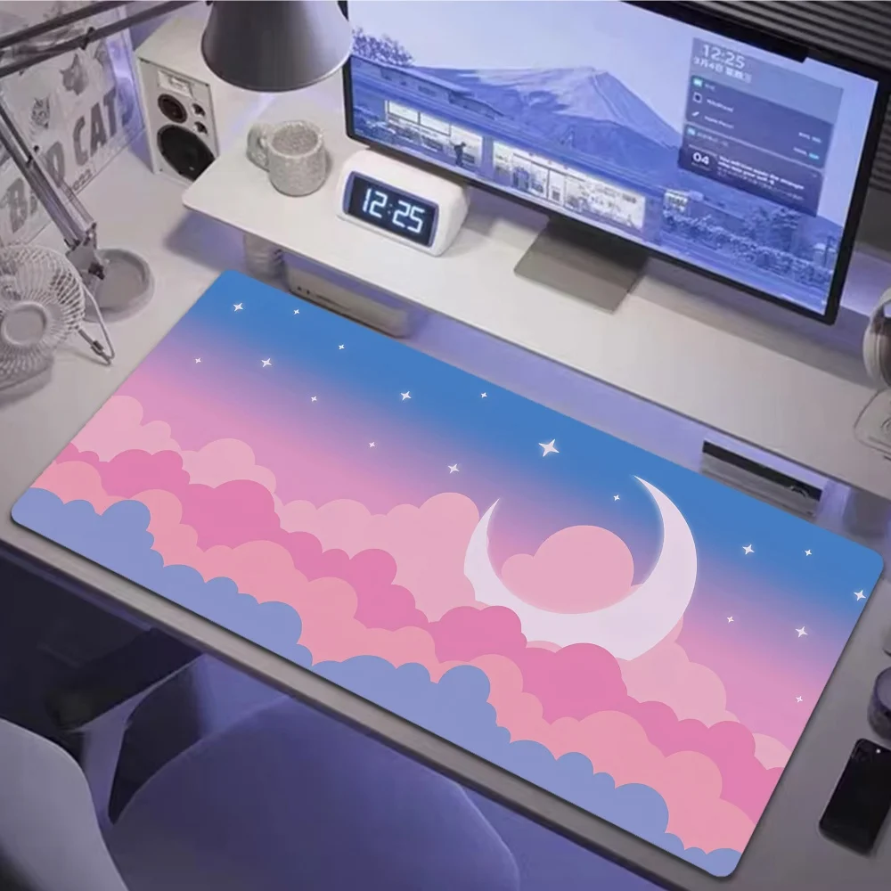 

Mouse Pad Print Large Playmat Gaming Colorfu Cloud Sky Art Mat XXL Size Gamer Office Mousepad Bulk Discounts Desk Mat