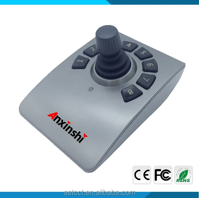 Mini USB Hub PTZ Controller Joystick CCTV Controller PTZ Management & Window 8, 10 Mengelola Platform Perangkat Lunak Nuuo , SEEnergy