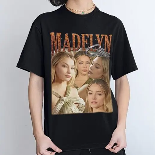 Mandelyn Cline Vintage T Shirt Homage Retro 90s Sweater