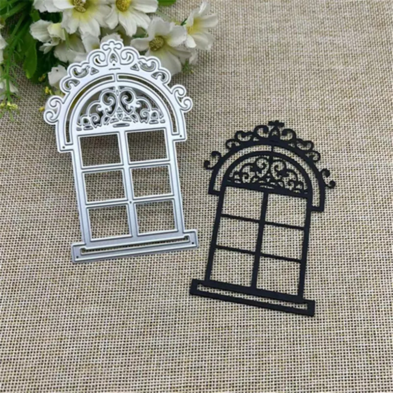 Window lace flowers Frame Metal Cutting Dies Stencils For DIY Scrapbooking Decorative Embossing Handcraft Template
