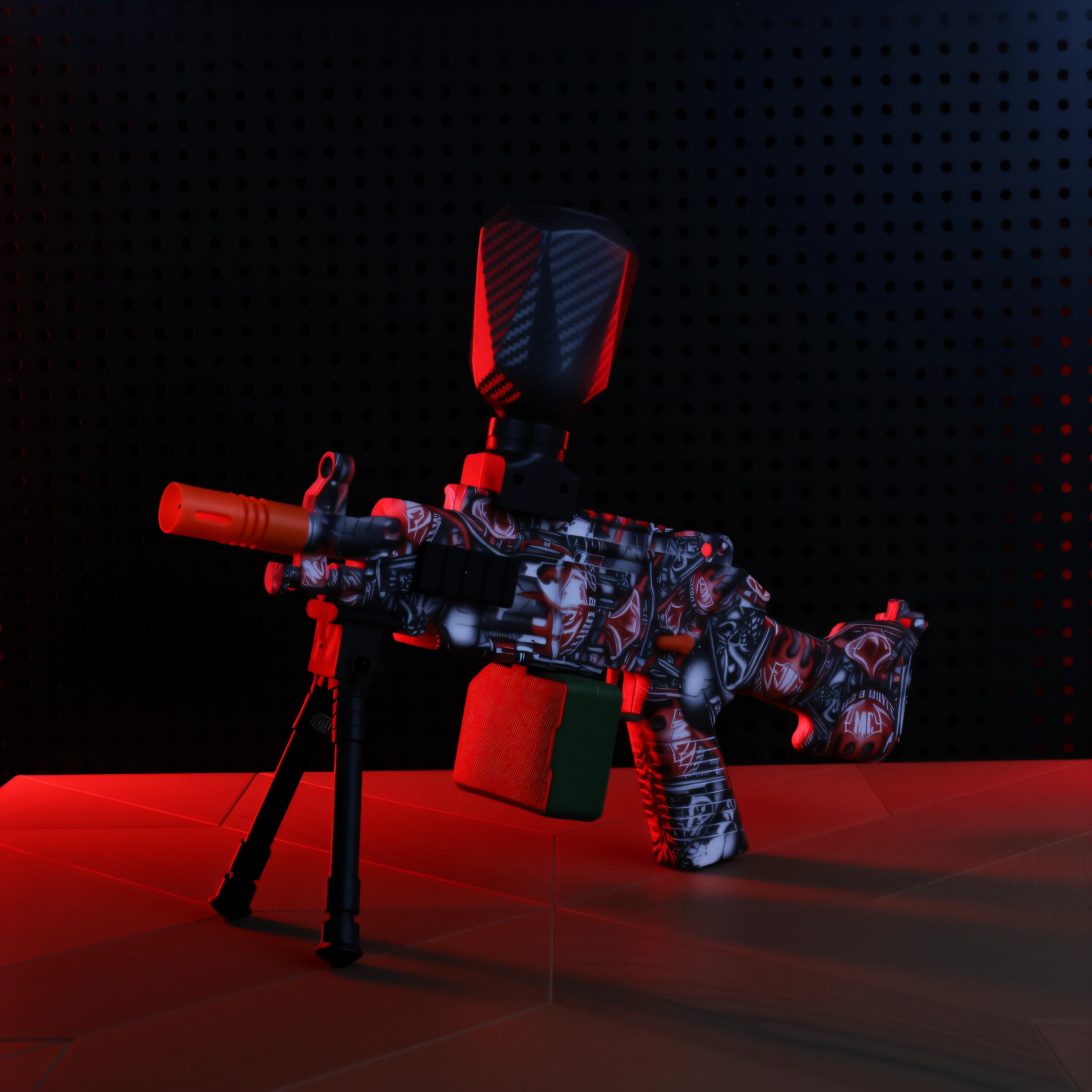 Gel Ball Blaster Set - Rechargeable Outdoor Combat Toy for Teens 14+, Perfect Gift for Boys & Girls (Gel Beads Not Included）